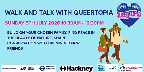 Walk and Talk with Queertopia Consortium Hackney Marsh Lee Valley Park