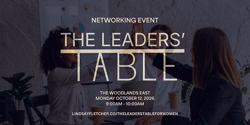 Networking Event for Christian Women in Business - THE WOODLANDS, TX