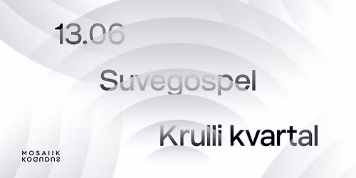 Suvegospel 2026