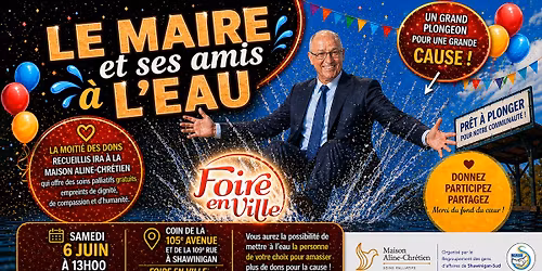 Le Maire et ses amis \u00e0 l'eau