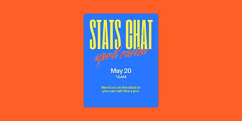 Stats Chat: April Market Reports
