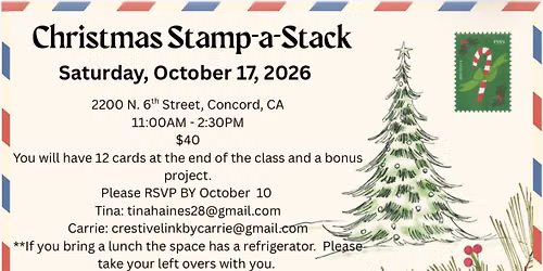 Christmas Stamp a Stack