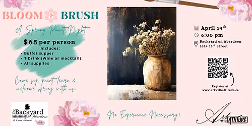 Bloom & Brush \u2013 A Spring Paint Night