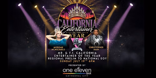 California Entertainer of the Year 2026 - Regional Prelim Competition