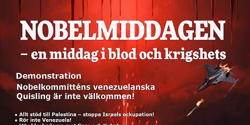 F\u00f6r Venezuela, Palestina och Kuba!