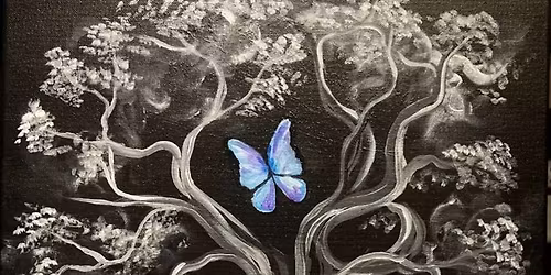 Paint and Sip \ud83c\udf0c\u2728 Whispers of Quicksilver