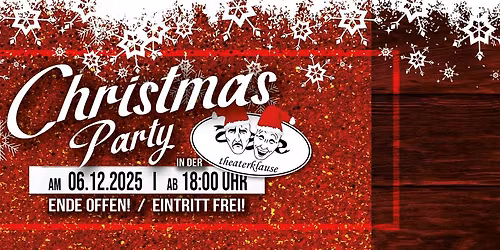 Christmas Party in der Theaterklause