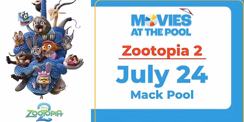 Movies in the Pool - Zootopia 2