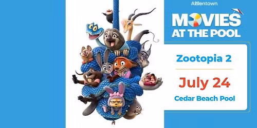 Movies in the Pool - Zootopia 2