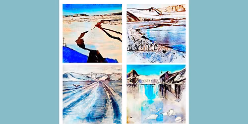 Ice & Snow in Watercolour workshop with Sally Kheng