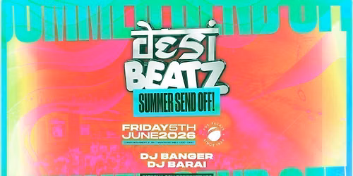 Nottingham ASOC Presents : Summer Send Off | 05.06.26 | PALAIS NOTTINGHAM
