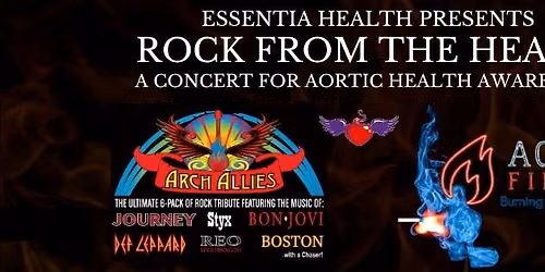 Rock from the Heart 2026 - Rockin' Hearts party and benefit concert: Presented by Essentia Health