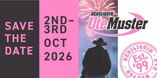 Deni Ute Muster 2026 | Deniliquin NSW
