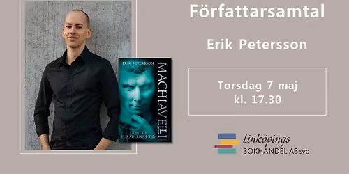 F\u00f6rfattarsamtal med Erik Petersson