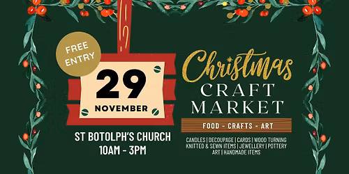 St Botolph's Christmas Craft Market