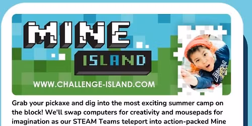 Mine Island STEM Camp\u2122 (Ankeny)