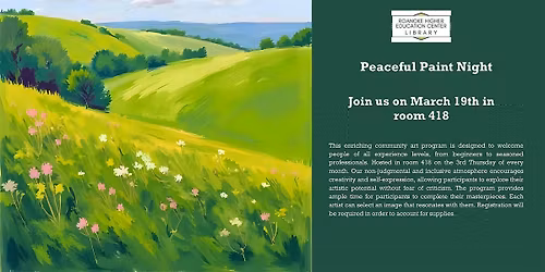 Peaceful Paint Night