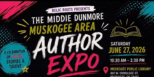 Middie Dunmore Muskogee Area Author Expo