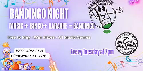 \ud83c\udfb6 Bandingo: Music Bingo Madness at OCC Road House