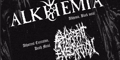 Burgundian Madness :Alkhemia, Abhorrent Execration, Gangran 