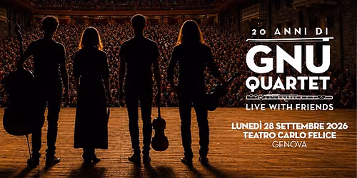 20 ANNI DI GNUQUARTET - LIVE WITH FRIENDS