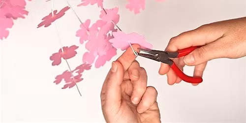 Art Afternoon with Alex - 3D Paper Cherry Blossoms
