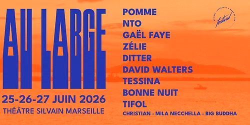 AU LARGE FESTIVAL 2026 \ud83d\udc99 | Th\u00e9\u00e2tre Silvain