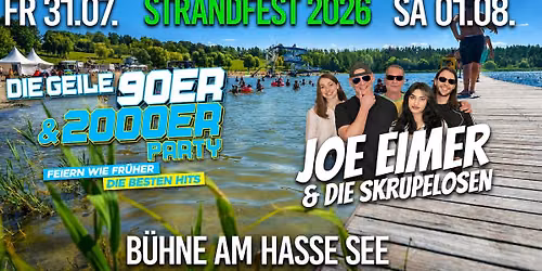 Strandfest 31.07 & 01.08 am Hassesee