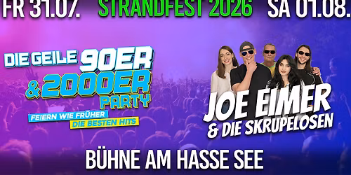 Strandfest 31.07 & 01.08 am Hassesee