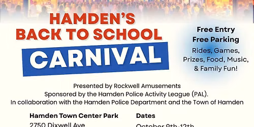 Hamden Back to School Carnival