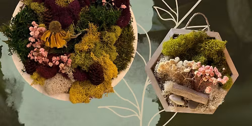 Diy Moss Frame Event - 2 options for frames