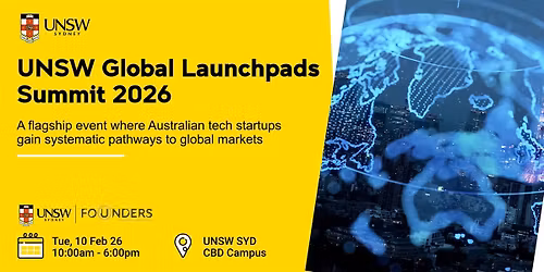 UNSW Global Launchpads Summit 2026
