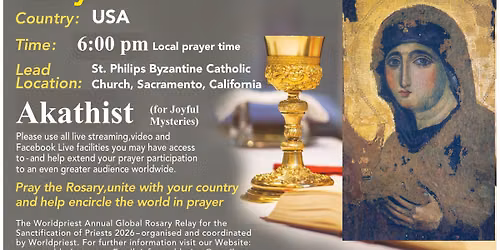 Akathist for Global Rosary Relay