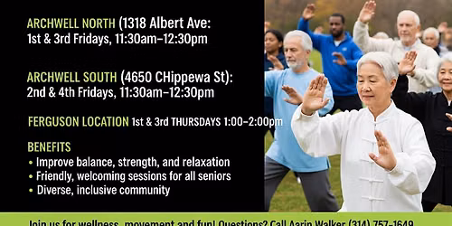 Tai Chi Session and Chair Movement