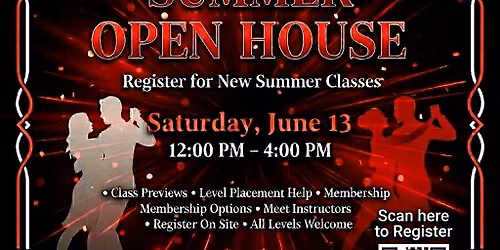 BSDC Summer Open House\u2014 Register for New Summer Classes