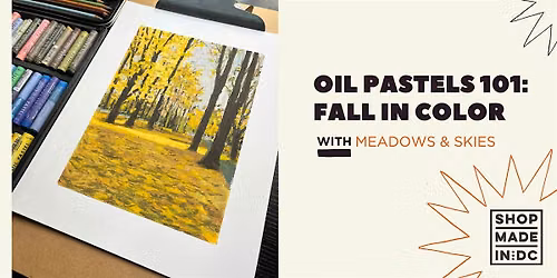 Oil Pastels 101: Fall Scenes w\/Meadows and Skies