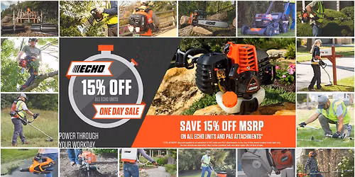 ECHO One Day Sales Event in Winterville, NC