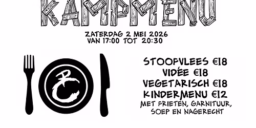Kampmenu 2026