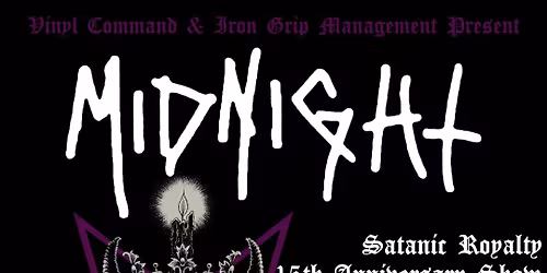 Midnight - Satanic Royalty 15th Anniversary Show in Mesa, AZ - January 15, 2026