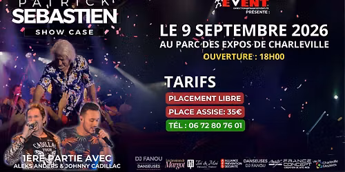 CONCERT EVENEMENT Patrick SEBASTIEN
