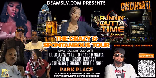 The Crazy & Spontaneous Tour - Cincinnati
