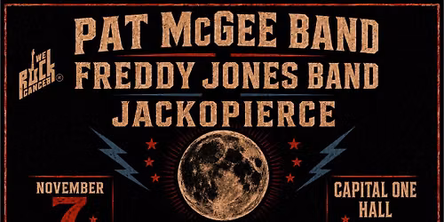 We Rock Cancer pres. Pat McGee Band, Freddy Jones Band, & Jackopierce