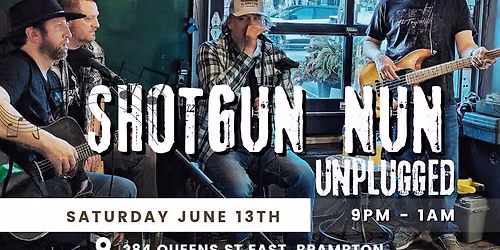Shotgun Nun Unplugged & Seated