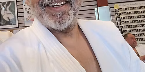 Peter Spangfort 7 Dan Aikikai Shihan t\u00e1bora a Mori dojoban.