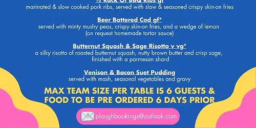 Plough March Quiz Night 2026