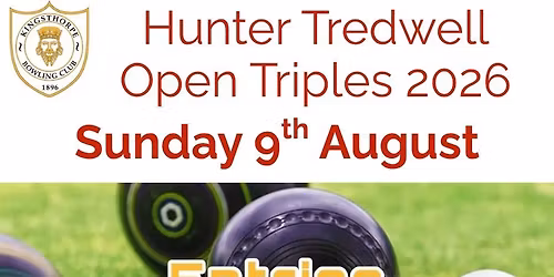 HUNTER TREDWELL OPEN TRIPLES 2026
