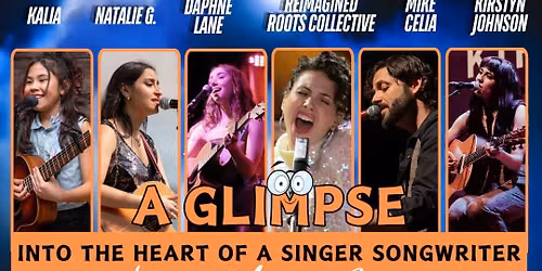 GLIMPSE INTO THE HEART OF A SINGER-SONGWRITER LIVE MUSIC EVENT