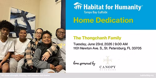 The  Thongchanh Family Home Dedication