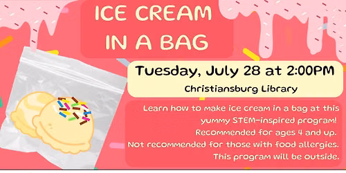 Ice Cream In a Bag