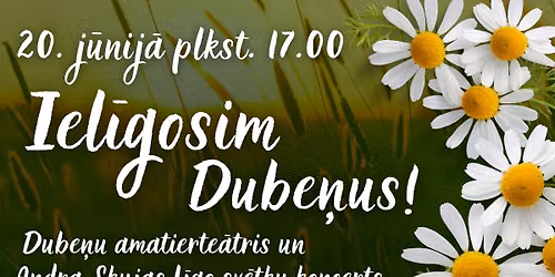 Iel\u012bgosim Dube\u0146us! 2026